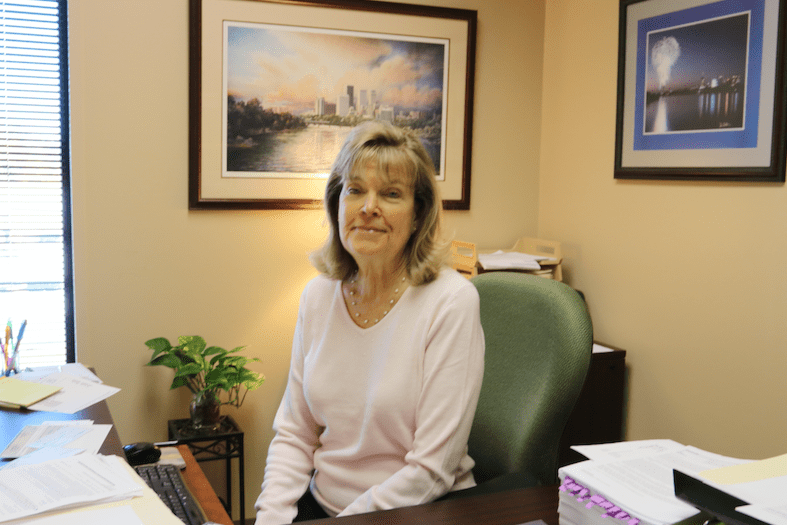 Janet Kendall, the longest-seeing employee at River Parks Authority, is retiring from her full-time position as administrative manager on Dec. 1. Kendall, 66, was the second employee ever hired by River Parks. KEVIN CANFIELD/The Frontier